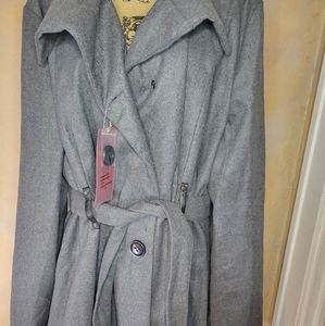 Gray Dress Coat